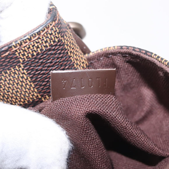LOUIS VUITTON Damier Ebene District PM Shoulder Bag N41213 LV Auth 214089V