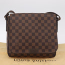LOUIS VUITTON Damier Ebene District PM Shoulder Bag N41213 LV Auth 214089V-28