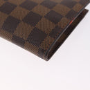 LOUIS VUITTON Damier Ebene Marais Pouch LV Auth 214098A-13