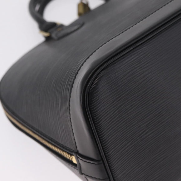 LOUIS VUITTON Epi Alma Hand Bag Black M52142 LV Auth 214099V