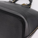LOUIS VUITTON Epi Alma Hand Bag Black M52142 LV Auth 214099V-11