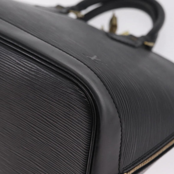 LOUIS VUITTON Epi Alma Hand Bag Black M52142 LV Auth 214099V