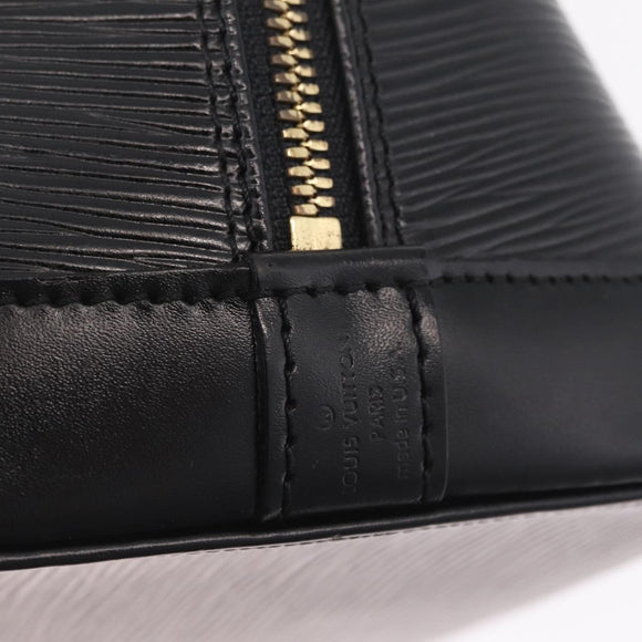 LOUIS VUITTON Epi Alma Hand Bag Black M52142 LV Auth 214099V