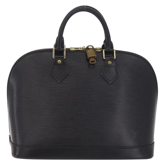 LOUIS VUITTON Epi Alma Hand Bag Black M52142 LV Auth 214099V