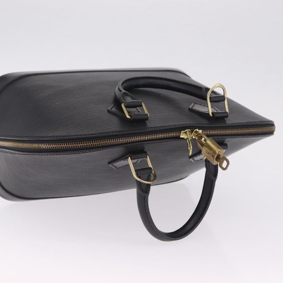 LOUIS VUITTON Epi Alma Hand Bag Black M52142 LV Auth 214099V