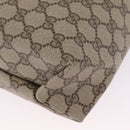 GUCCI GG Supreme Web Sherry Line Tote Bag PVC Beige Gold 39 02 091 Auth 214112A-11