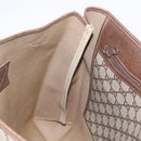 GUCCI GG Supreme Web Sherry Line Tote Bag PVC Beige Gold 39 02 091 Auth 214112A-20