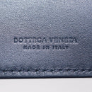 Bottega Veneta INTRECCIATO Card Case Leather Navy Auth 214117M-13
