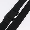 LOUIS VUITTON Tadao Shoulder Strap Canvas Black Silver LV Auth 214127V-14
