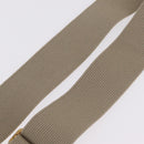 GUCCI Shoulder Strap Canvas Beige Gold Auth 214128-13