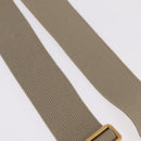 GUCCI Shoulder Strap Canvas Beige Gold Auth 214128-6