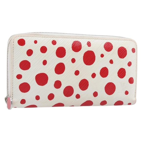 LOUIS VUITTON Epi Zippy Wallet LVxYK White M81961 LV Auth 214146A