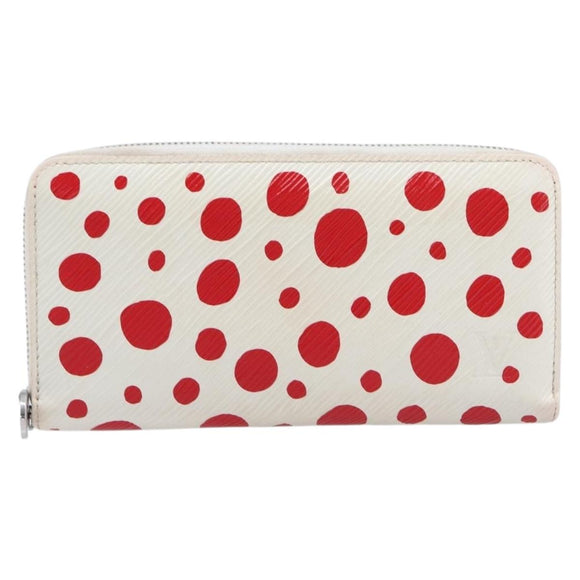 LOUIS VUITTON Epi Zippy Wallet LVxYK White M81961 LV Auth 214146A