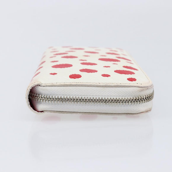 LOUIS VUITTON Epi Zippy Wallet LVxYK White M81961 LV Auth 214146A