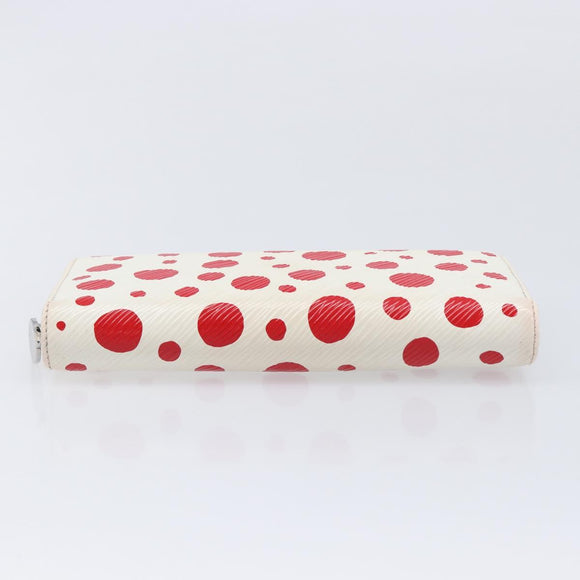 LOUIS VUITTON Epi Zippy Wallet LVxYK White M81961 LV Auth 214146A