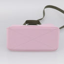 LOUIS VUITTON Shopper Tote Mini Bag Leather 2way Pink M15239 LV Auth 214188SAM-11