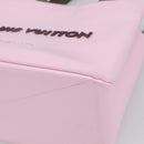 LOUIS VUITTON Shopper Tote Mini Bag Leather 2way Pink M15239 LV Auth 214188SAM-12