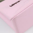 LOUIS VUITTON Shopper Tote Mini Bag Leather 2way Pink M15239 LV Auth 214188SAM-13