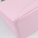 LOUIS VUITTON Shopper Tote Mini Bag Leather 2way Pink M15239 LV Auth 214188SAM-15