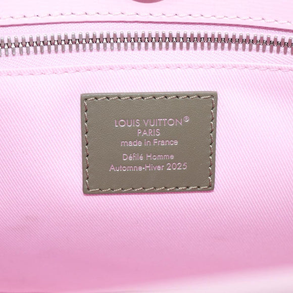 LOUIS VUITTON Shopper Tote Mini Bag Leather 2way Pink M15239 LV Auth 214188SAM