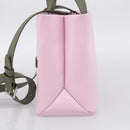 LOUIS VUITTON Shopper Tote Mini Bag Leather 2way Pink M15239 LV Auth 214188SAM-5