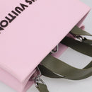 LOUIS VUITTON Shopper Tote Mini Bag Leather 2way Pink M15239 LV Auth 214188SAM-6