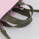 LOUIS VUITTON Shopper Tote Mini Bag Leather 2way Pink M15239 LV Auth 214188SAM-7