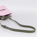 LOUIS VUITTON Shopper Tote Mini Bag Leather 2way Pink M15239 LV Auth 214188SAM-9
