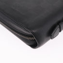 LOUIS VUITTON Damier Infini Zippy XL Travel Case Black N61254 LV Auth 214190-10
