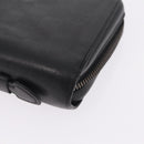 LOUIS VUITTON Damier Infini Zippy XL Travel Case Black N61254 LV Auth 214190-9