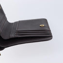 Saint Laurent Wallet Leather Bordeaux Gold Auth 214202A-20