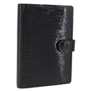 LOUIS VUITTON Epi Electric Agenda PM Planner Cover Black R2005N LV Auth 214211-1