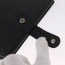 LOUIS VUITTON Epi Electric Agenda PM Planner Cover Black R2005N LV Auth 214211-12