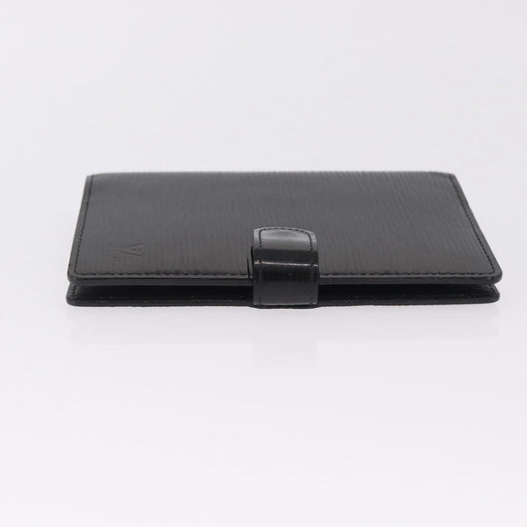 LOUIS VUITTON Epi Electric Agenda PM Planner Cover Black R2005N LV Auth 214211