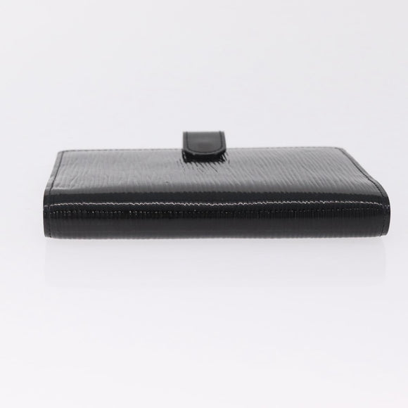 LOUIS VUITTON Epi Electric Agenda PM Planner Cover Black R2005N LV Auth 214211
