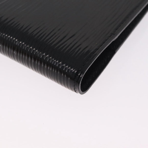 LOUIS VUITTON Epi Electric Agenda PM Planner Cover Black R2005N LV Auth 214211