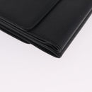 CHANEL Wallet Leather Black Gold CC Auth 214218A-10