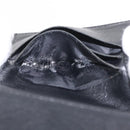 CHANEL Wallet Leather Black Gold CC Auth 214218A-16