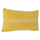 LOUIS VUITTON Monogram LV Vacation Cushion Canvas Yellow M78479 LV Auth 214223M-1