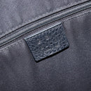 GUCCI GG Canvas Abbey Shoulder Bag Black Silver 268642 Auth 214226-18