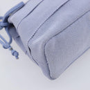 Salvatore Ferragamo Vala Shoulder Bag Canvas Purple Silver Auth 214227A-12