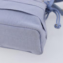 Salvatore Ferragamo Vala Shoulder Bag Canvas Purple Silver Auth 214227A-13