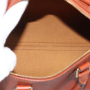 LOUIS VUITTON Epi Speedy 25 Hand Bag Brown M43013 LV Auth 214229V-17