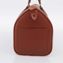 LOUIS VUITTON Epi Speedy 25 Hand Bag Brown M43013 LV Auth 214229V-4
