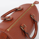 LOUIS VUITTON Epi Speedy 25 Hand Bag Brown M43013 LV Auth 214229V-6