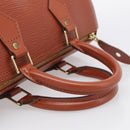 LOUIS VUITTON Epi Speedy 25 Hand Bag Brown M43013 LV Auth 214229V-7
