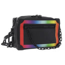 LOUIS VUITTON Taiga Rainbow Mini Soft Trunk Bag Black M30351 LV Auth 214233SAM-1