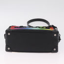 LOUIS VUITTON Taiga Rainbow Mini Soft Trunk Bag Black M30351 LV Auth 214233SAM-10