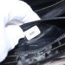 CHANEL Matelasse Tote Bag Patent leather Black Silver CC Auth 214239-22