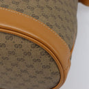 GUCCI Micro GG Canvas Disney Mickey Mouse Bag PVC Beige Gold 602691 Auth 214243M-10